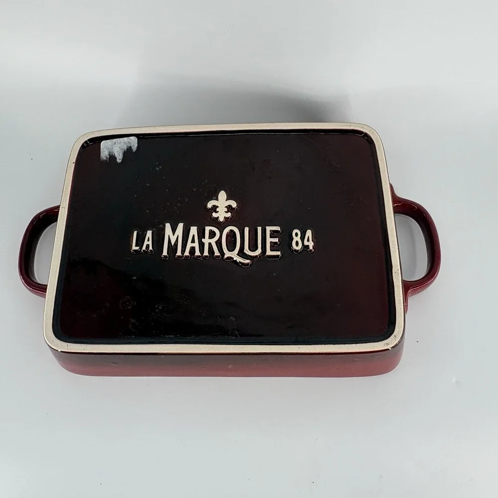 Sur La Table La Marque 84 Rectangle Red Ceramic‎ Baking Dish 11 X 8
